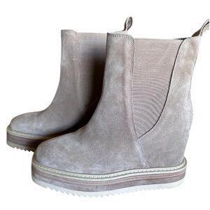 Vince Camuto Taupe Booties